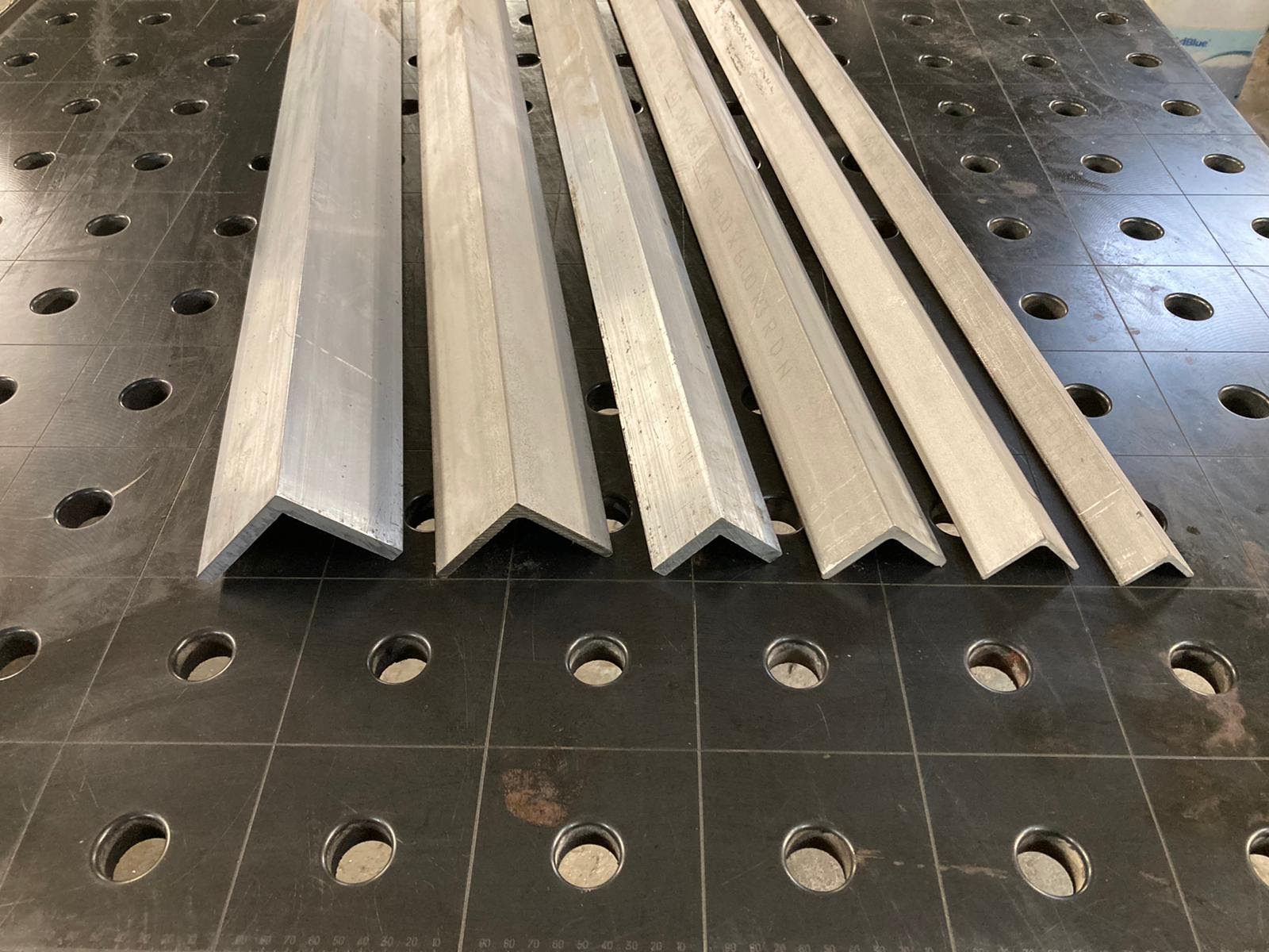 Aluminium and Stainless Steel angle